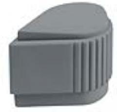 MS91528-0K1G, Matte-Grey Skirted Pointer MS91528 Serie, Electronic Hardware Corp (EHC)