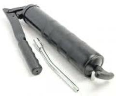 Grease Gun with Flexible Hose and Precision Coupler, Compatible with Backhoe 3CX Models and Multiple Earthmoving & Construction Machines (Replaces Part No. 992/11300 & 915/07300)