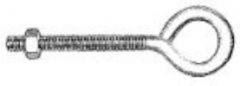 Hindley 10873 Eye Bolt, 514 Zinc 3/8 x 2-1/2 inch (Qty of 10)