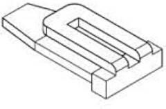 Molex/Waldom, 35182-0190, Connector Accessories Retainer Straight TPAââ€ž¢ Bag (4000 Item/s)