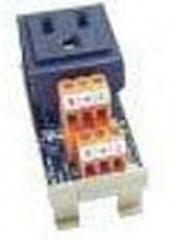 9915480000, Power Entry Connector - AC Outlet Module - TS32 / TS35 Mount - Power Entry - 15 A - Black