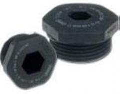 HM-25-BX, Black Nylon Hex Plug ATEX IECEx M25 Thread (10 Items)