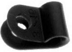 Abbatron/HH Smith, 8941, Cable Clamp - 3/16 Maximum Bundle Diameter - 13/64 Hole Diameter - Screw Mount - Black. (100 Item/s)