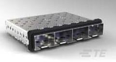2057162-1, SFP+ 1X4 Cage Assembly, PF, EF (2 Items)