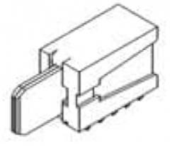 Molex/Waldom, 46437-1210, Extreme Ten60Power™ 8mm Right Angle Single Power Blade 1 Circuit Press-Fit Tail (25 Item/s)
