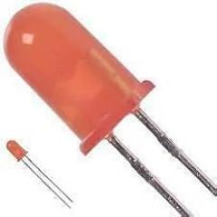 AGILENT HLMP-BJ11-K00DD T1 43528 Orange Water Super Oval no Flange Oval Qty-25