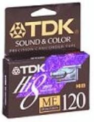 TDK 120-Minute 8MM Metal Evaporated Tape (E6120HMEL)