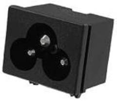 Qualtek Electronics Power Entry, Rcpt, 2.5A, 250Vac, Th - 771W-BX2/01