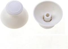 Analog Joystick Thumb Stick Cap Button Thumbsticks Cover for WII U Pro WiiU Pad Gamepad (White)