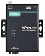 MOXA NPort P5150A - 1 Port RS-232/422/485 PoE Serial Device Server, 10/100M Ethernet, DB9 Male, 0-60C, 1KV Serial Surge Protection