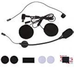 FODSPORTS M1S Pro Motorcycles Bluetooth Intercom Headset Communication System Accessories Kit (Hard Microphone and Soft Microphone)