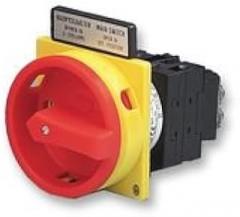 Isolator, Flush, 3 Pole, 690 V, 25 A, CSA, EN, IEC, UL, IP65