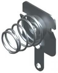 Electronics 5204 Contacts; Battery Spring Contacts; Negative Spring Contact with Tab, AAA, N (5 pieces)