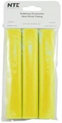 NTE Electronics 47-25606-Y Heat Shrink Tubing, Dual Wall with Adhesive, 3:1 Shrink Ratio, 1