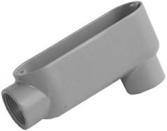 Morris 14047 Rigid Conduit Body, Aluminum, Type LB, Threaded, 3