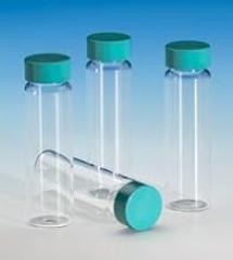 CHEMGLA - Vials- 15 x 45 Clear- 4mL Capacity- 13-425 Threa d w/Solid Teflon Caps- Sold In A LAB-PAC of 144, EA1