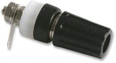 TP1 Black Binding Post, 4MM, 15A, Panel, BLK