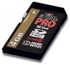 Delkin Devices DDSDPRO2-4GB 4GB 150X SDHC eFilm Secure Digital Pro Card