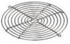 KEYSTONE ELECTRONICS 8455 Fan/Finger Guard ROHS Compliant: YES