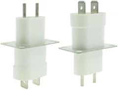 10Pcs Electronic Microwave Oven Magnetron Plug 4 Filament Pin Sockets Converter Home Microwave Oven Spare Parts