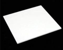 250mm×250mm PTFE Teflon Sheet White Engineering Plastic, 0.5mm-45mm Thickness Polytef Plate,for Industry, Chemical Industry, Electronics 1pcs(0.5mm)
