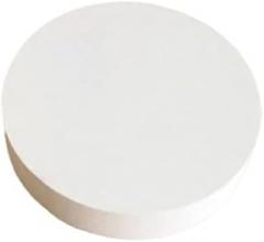 High Strength Boron Nitride Sheet 50mm-100mm Dia, Boron Nitride Ceramic Sheet for Electronic Components(60 x 5mm)