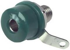 Tenma Banana Jack, Solder Lug, Green - SPC15182