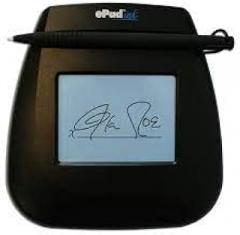 Epadlink VP9805 ePad-Ink Electronic Signature Capture Pad - Black, 800x600 LCD, USB, Adult, Writing, Teaching