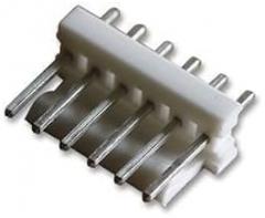 640456-6 WIRE-BOARD CONNECTOR HEADER 6POS, 2.54MM (10 pieces)