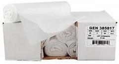 High-Density Can Liner, 43 X 46, 56gal, 13 Mic, Natural, 20 Bags/Rl, 10 Rolls/Ct
