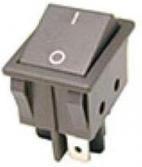 OEM ZF Electronics WRG33F2BBBNN, Switch Rocker ON ON DPDT Quick Connect Curved Rocker 16A 250VAC 250VDC 559.27VA 50000Cycles (25 Items)