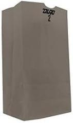 Grocery Bag, Standard, Paper, Open, PK500