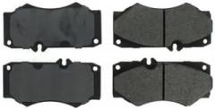 Mechanics Choice Front Disc Brake Pad Set for 1996-2018 Laforza, Mercedes-Benz G500, G55 AMG, G550, Laforza (V8 5.0L) (4WD) (without Electronic Wear Sensor) (252081)
