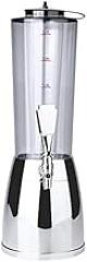 Beverage Dispenser, Beer Dispenser for Bar,Drinks Dispenser for Partie 2.5L Beer Dispenser, Beer Tower Machine Drinks Dispenser Ice Tube