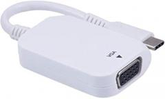 ATIVA USB-C-to-VGA Adapter, White, 41509