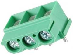 NTE Electronics 25-E1500-08 E1500 Series Eurostyle Terminal Block, Pluggable Vertical PC Mount, 7 Amp, 8 Pole, 5.00 mm Pitch, 300V