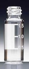 Kimble - 12X32 Clear Glass- Screw Thread Vial- 9-425 Open ing w/Marking Spot- Grad, PK100