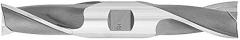 Drill America DWCTXL208 Cobalt 2 Flute Double End Mill, 1/4