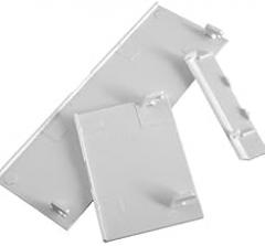 YunDing Replacement Door Slot Covers for Nintendo Wii Console(White)