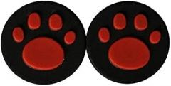 2PCS Silicone Thumb Stick Grips Caps Analog Thumbstick Joystick Cap for PS Vita PSV 2000 PSV 1000 Color Red
