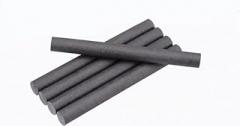 Graphite Rods 99.9% Electrode Cylinder - 150mm Length, 3mm to 5mm Diameter, 4pcs for Metallurgy, Electronics & More(D 5mm)