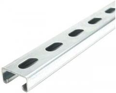 Strut Chan, 2 ft. L, Pre-Galvanized Steel (4 Pieces)