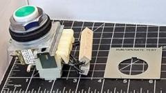 #US JENANI Green Button with 9001 KA-2 & 6 TRW Din Rail S OF43