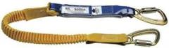 Werner C342300 Decoil Stretch Single Leg Lanyard D 6ft