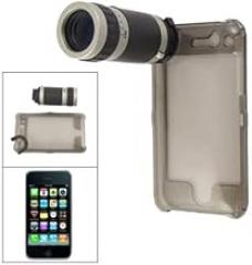 6X Optical Zoom Camera Telescope w Clear Gray Back Case