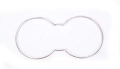 Interior ​Center Console Electronic Handbrake & Water Cup Holder Trim Cover 2pcs for Jaguar F-Pace X761 2016-2017