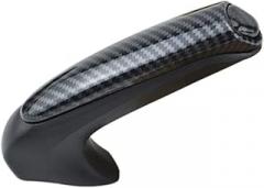 Electronic Handle Cover Emergency Car Interior Parking Hand Brake Handle Lever for Honda Civic 2006-2011 47115-SNA-A82Z Carbon Pattern