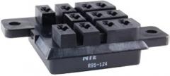 NTE Electronics R95-124 11 Pin Blade Socket, Panel Mount, 300V, 10 Amp