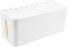DOITOOL Charging Cord Organizer Wire Storage Box Cable Cord Organizer Travel Plastic Wire Container