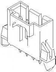 Headers & Wire Housings VERT HDR TRI-PEG 5P single row (5 pieces)